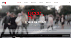Desktop Screenshot of gece.fr