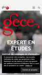 Mobile Screenshot of gece.fr